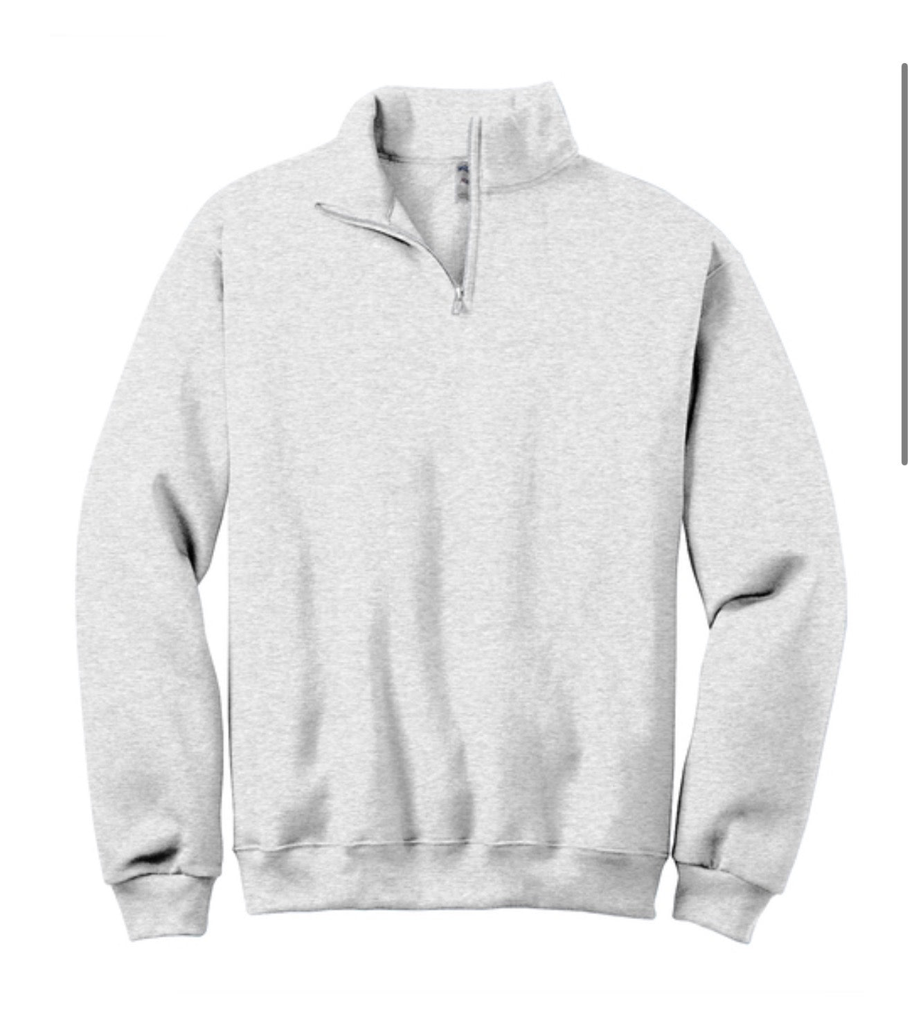 Ash sweatshirt on a white background