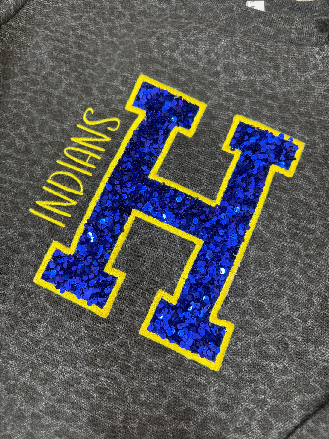 Sequin Letter Spirit Wear